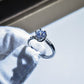 Imitation Mossan diamond ring