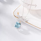 Fine jewelry design exquisite luxury aquamarine brooch pendant