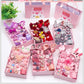 Set Gift Box Hairpin Korean Rubber Band Cute Baby Hair Tie Princess Crown Hairpin Clip 18 Piece